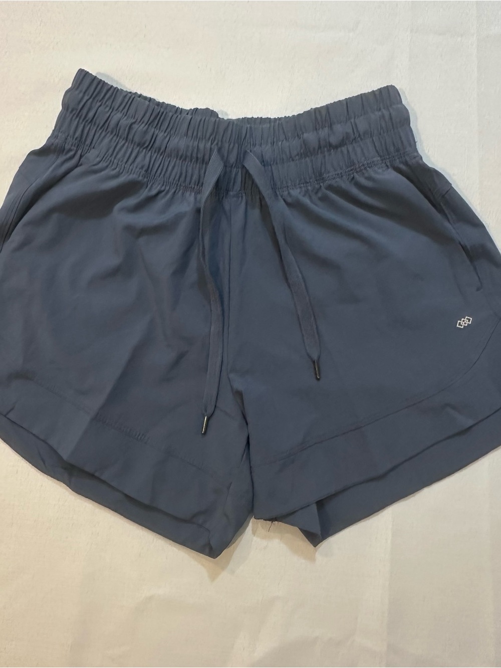 Leg3nd Discovery Blue Running Shorts Small